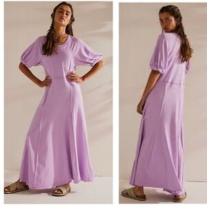 Free People Lavender Maxi Dress